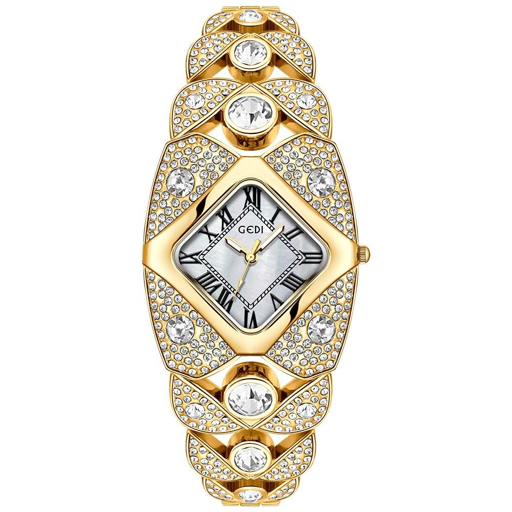 Jewelry Watches Brands - New Diamond Inlaid Bracelet Watch Waterproof