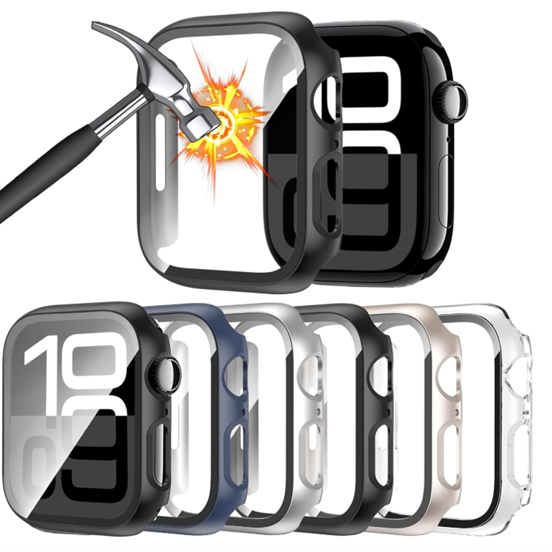 Tempered Glass+Case For Apple  - Jewelry Smart Watches recensie en prijs