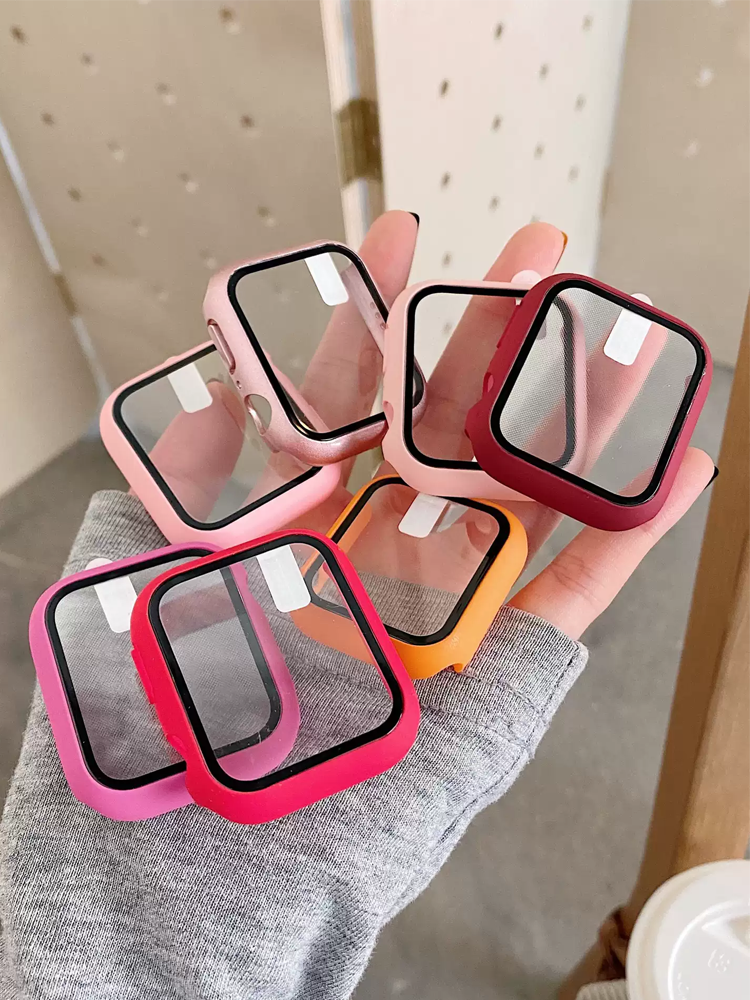 Tempered Glass+Case For Apple  - Jewelry Smart Watches recensie en prijs