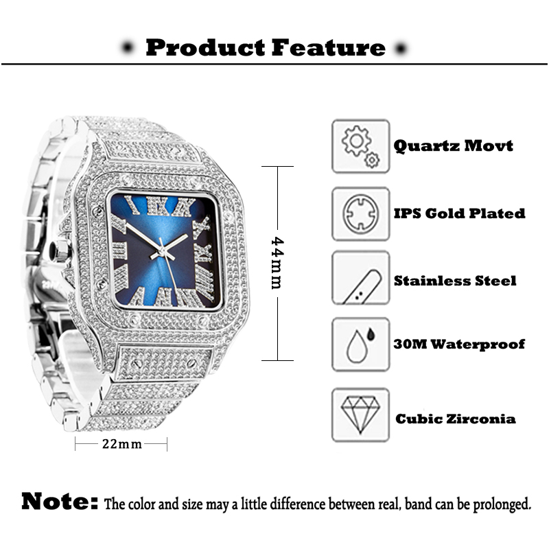 MISSFOX Mens Watches Hip Hop B - Jewelry Watches Brands recensie en prijs