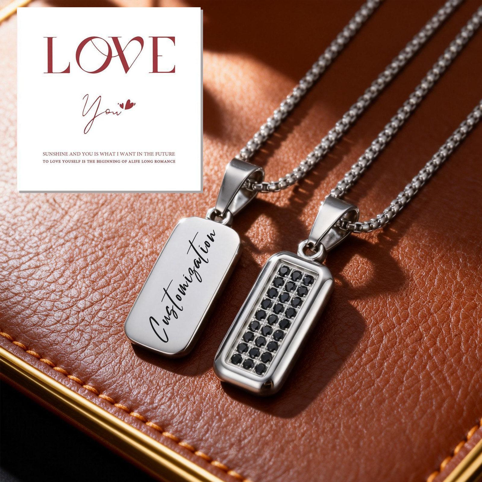 Personalization Dog Tag Neckla - Mens Dog Tag Necklace recensie en prijs