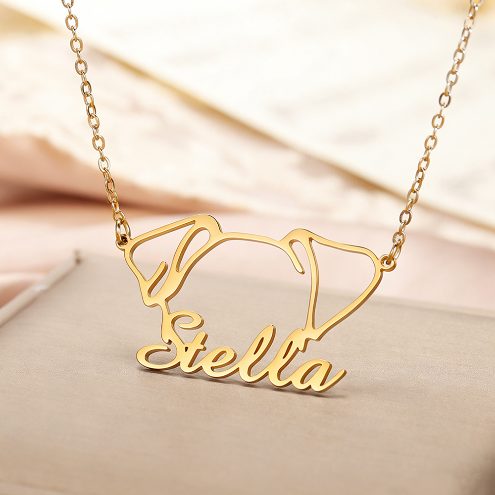 Custom Dog Name Necklace for W - Mens Dog Tag Necklace recensie en prijs