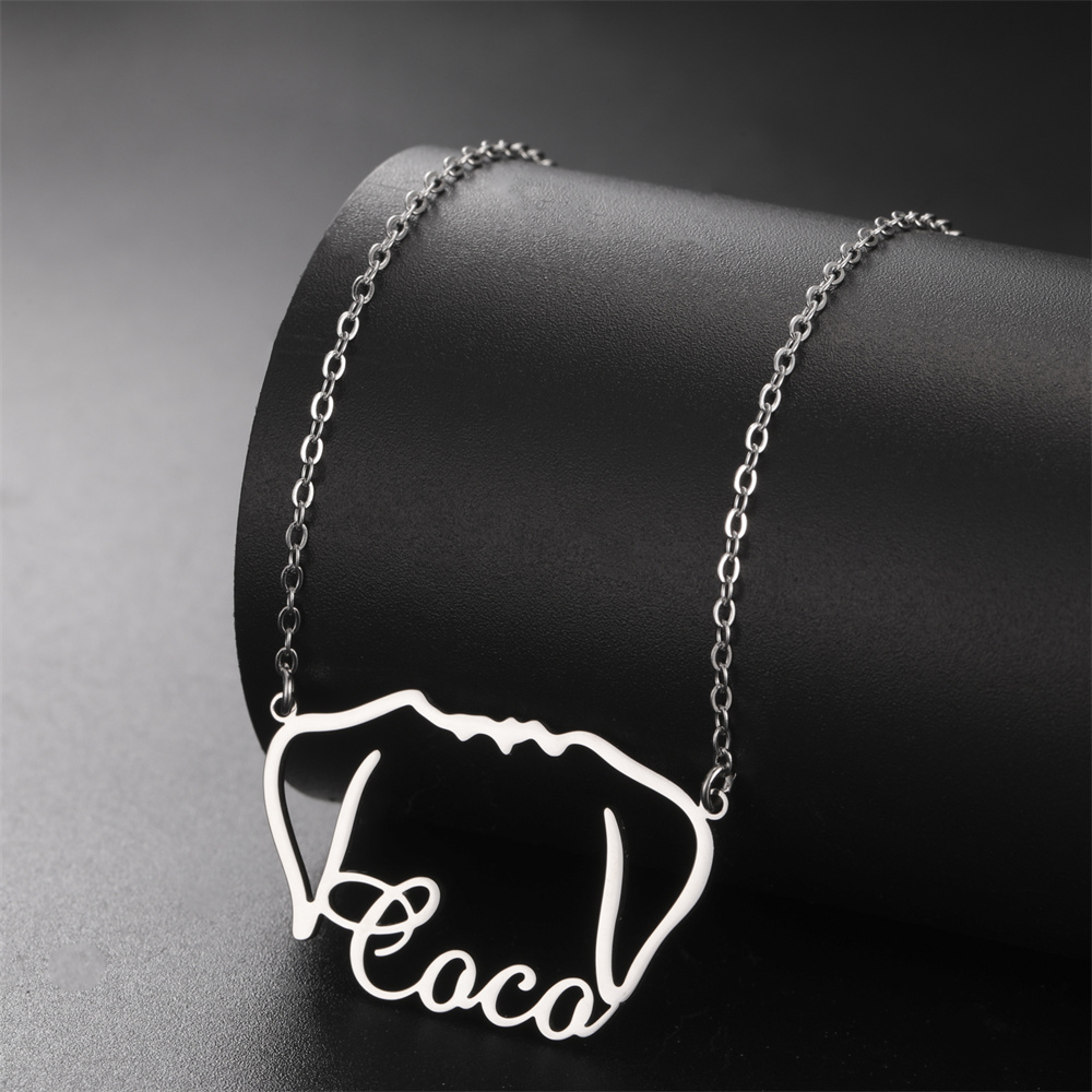 Custom Dog Name Necklace for W - Mens Dog Tag Necklace recensie en prijs