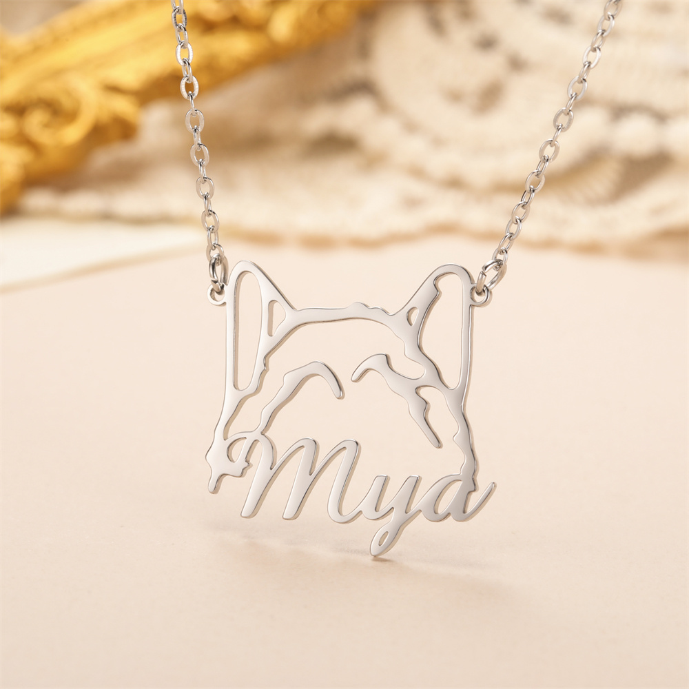 Custom Dog Name Necklace for W - Mens Dog Tag Necklace recensie en prijs