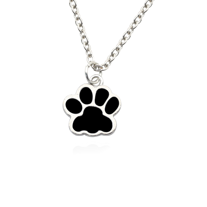 Fashion Dog Paw Cat Footprint  - Mens Dog Tag Necklace recensie en prijs
