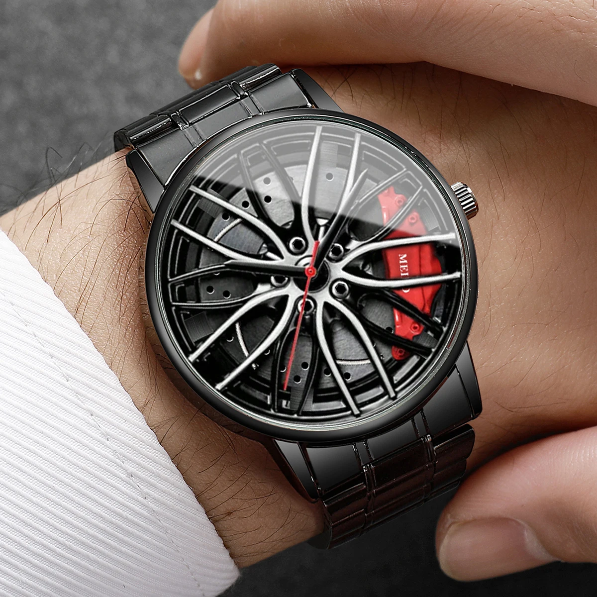 4PCS/Set Fashion 3d Car Wheel  - Mystery Jewelry Jar Watches recensie en prijs
