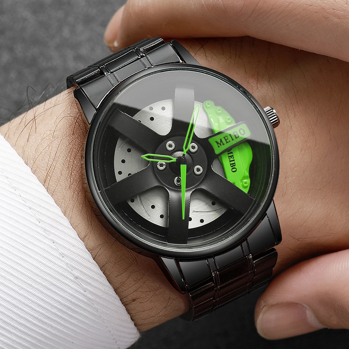 4PCS/Set Fashion 3d Car Wheel  - Mystery Jewelry Jar Watches recensie en prijs