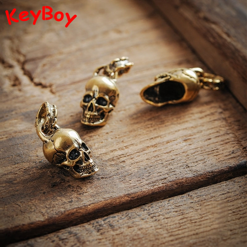 Vintage Punk Skull Head Keyrin - Gothic Skull Ring recensie en prijs