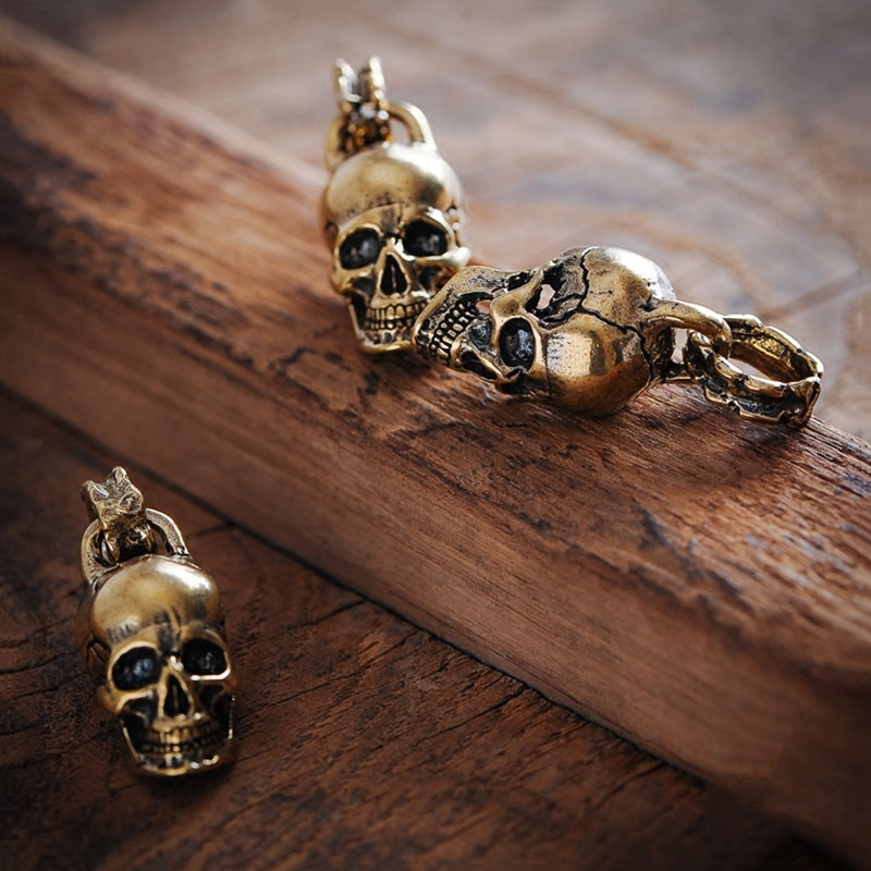Vintage Punk Skull Head Keyrin - Gothic Skull Ring recensie en prijs