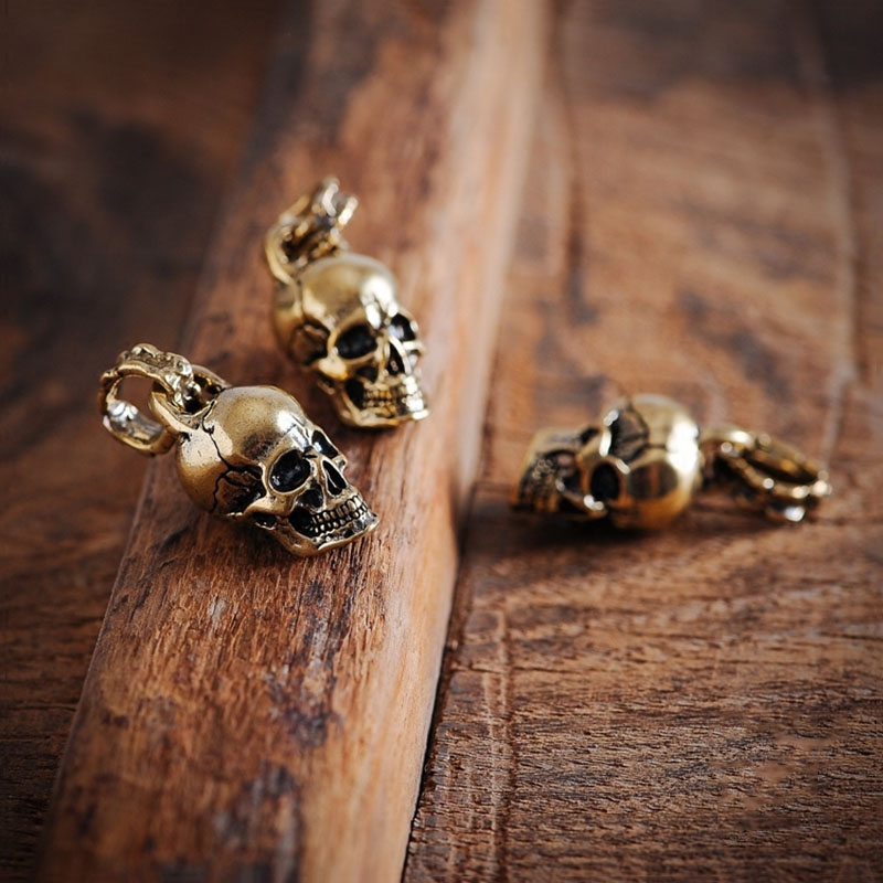 Vintage Punk Skull Head Keyrin - Gothic Skull Ring recensie en prijs