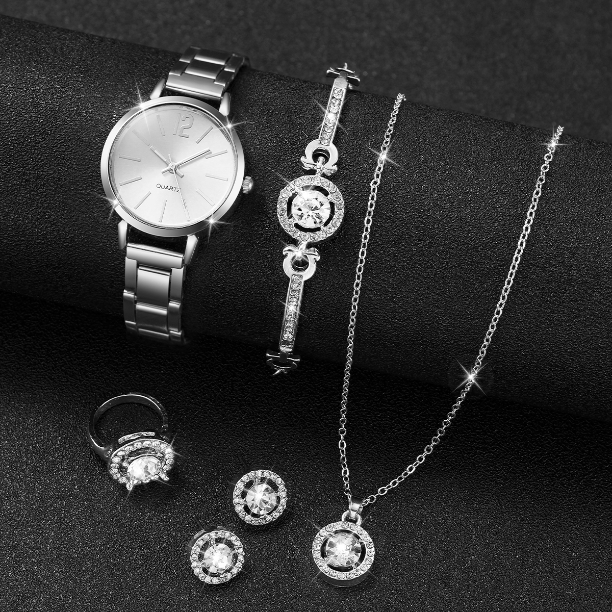 6PCS/Set Women Watches Fashion - Mystery Jewelry Jar Watches recensie en prijs