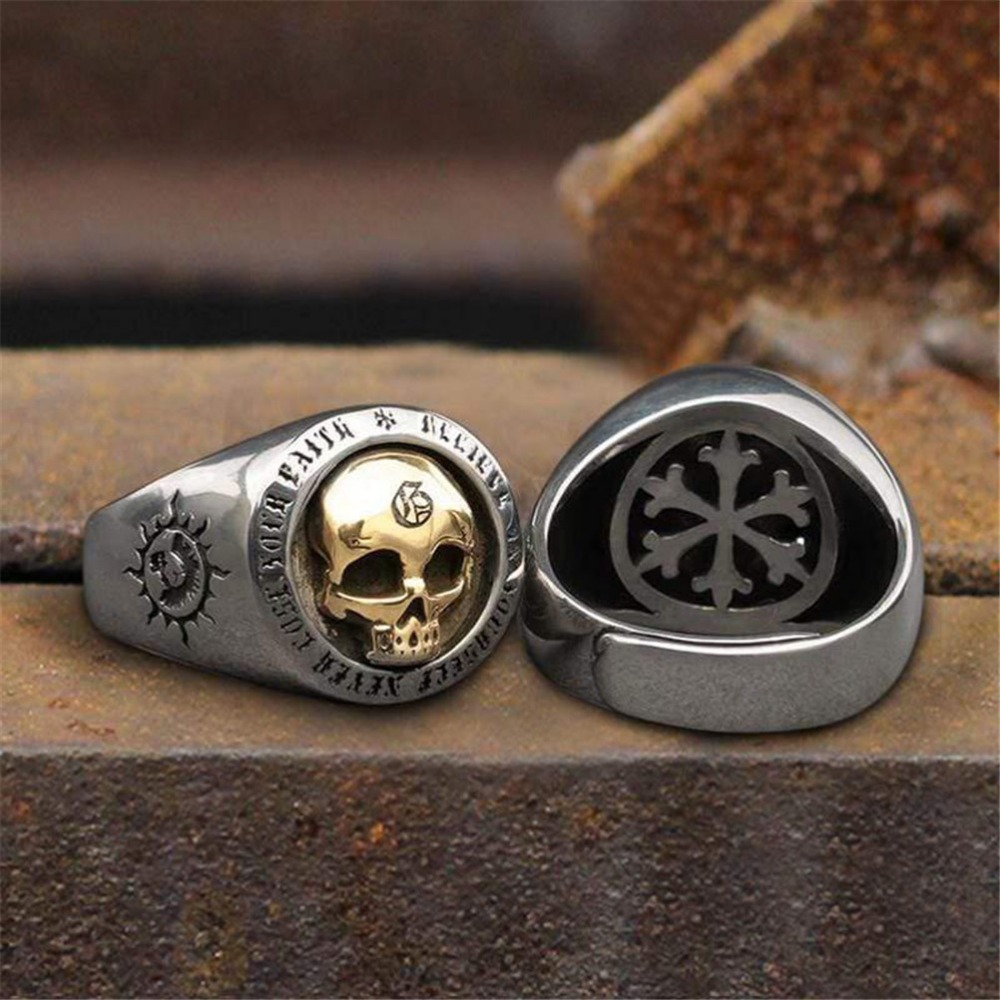 S925 Sterling Silver Fashion M - Gothic Skull Ring recensie en prijs