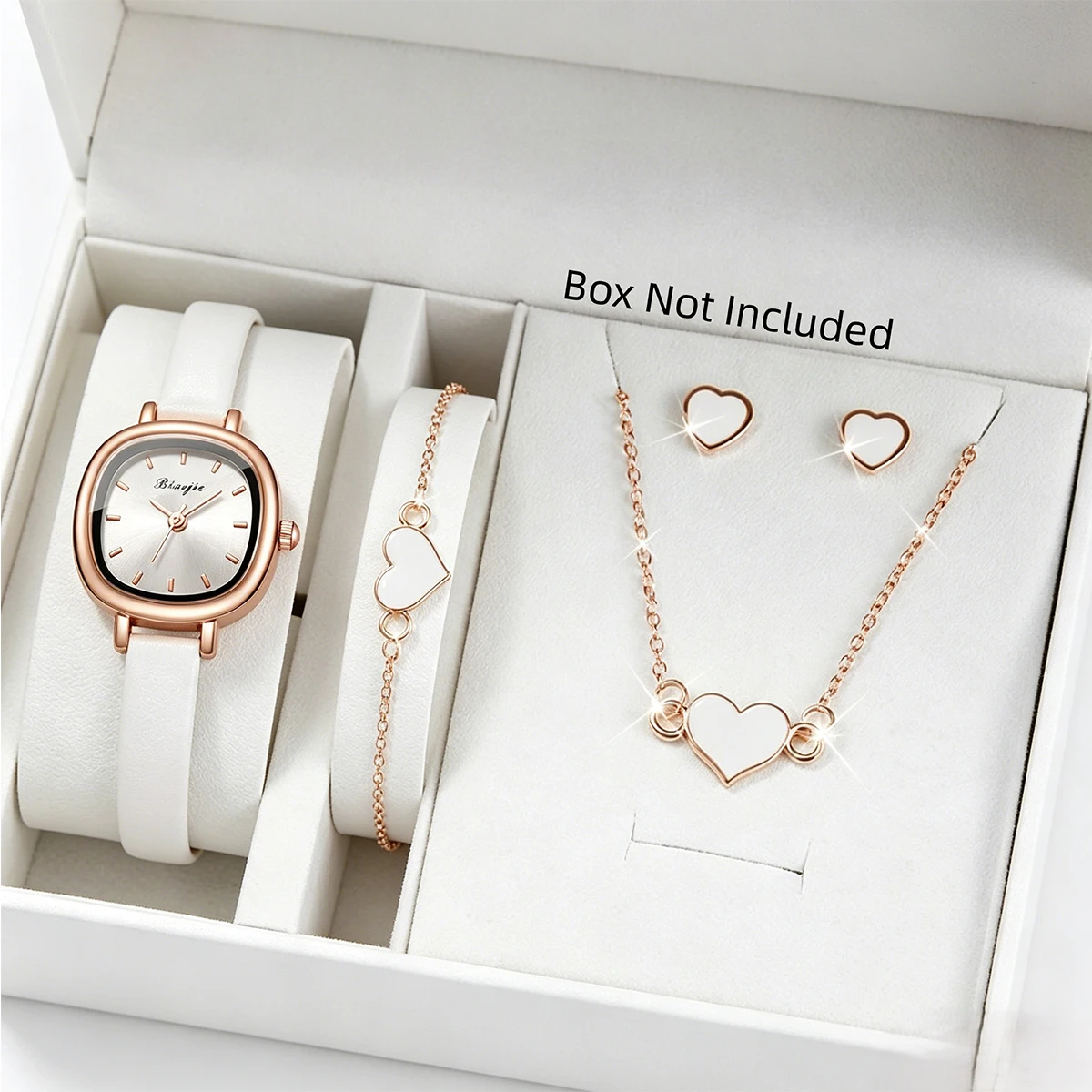 5PCS Fashion Square Dial Women - Fine Jewelry Watches Women recensie en prijs