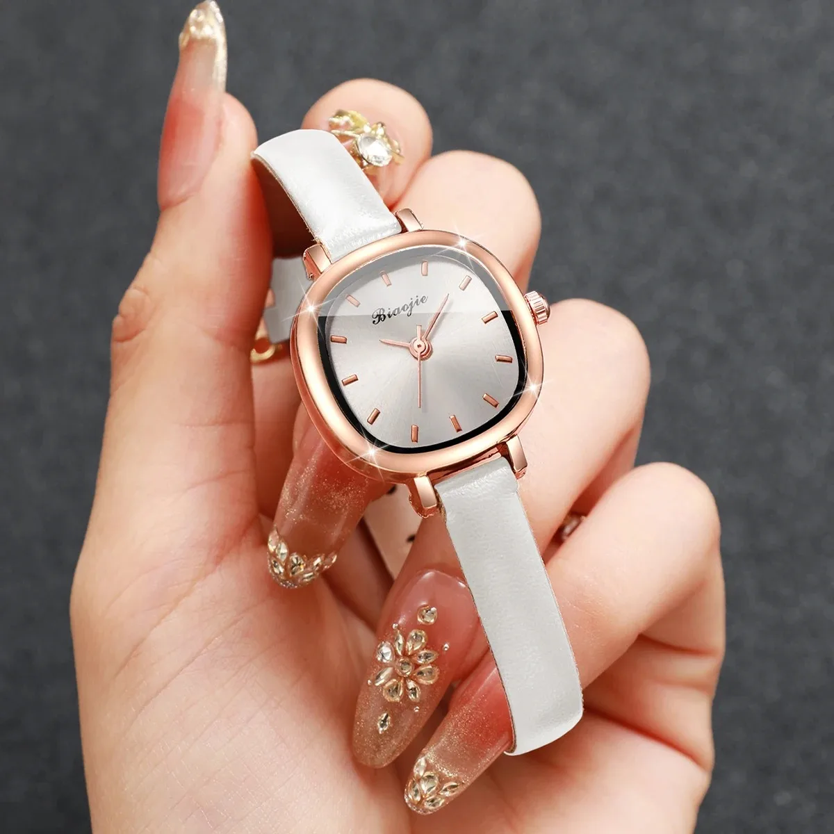 5PCS Fashion Square Dial Women - Fine Jewelry Watches Women recensie en prijs