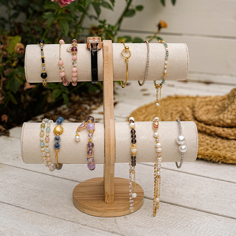 Double Layer Rack Organizer Wo - Mystery Jewelry Jar Watches recensie en prijs