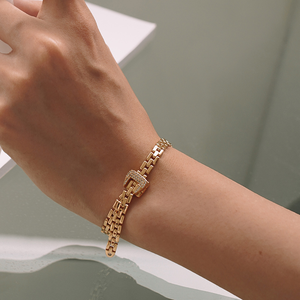 Brass With 18K Gold Watch Band - Fine Jewelry Watches Women recensie en prijs