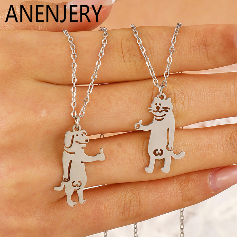 ANENJERY 316L Stainless Steel  - Mens Dog Tag Necklace recensie en prijs
