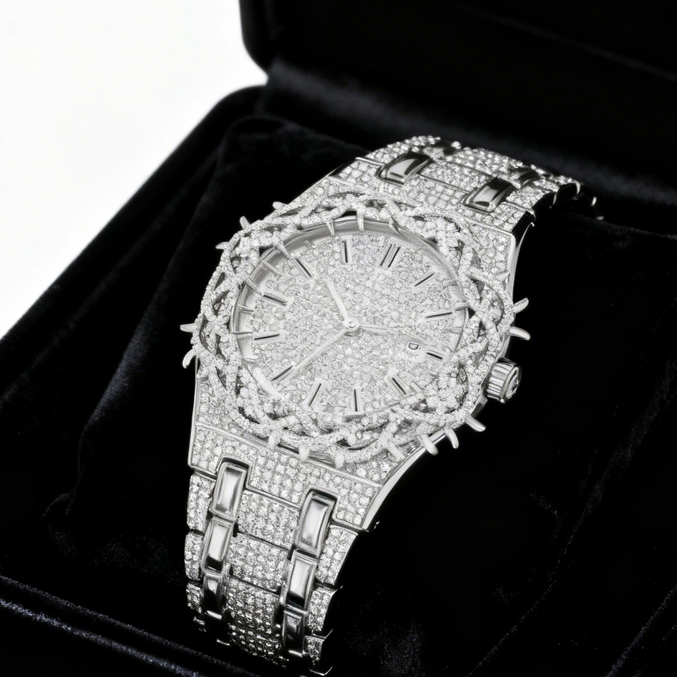 PINTIME Hot Fashion Full Diamo - Jewelry Watches Brands recensie en prijs