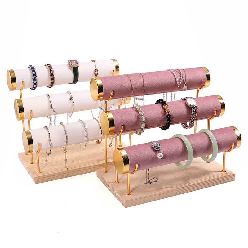 1/3-Layer Jewelry Rack Wooden  - Mystery Jewelry Jar Watches recensie en prijs