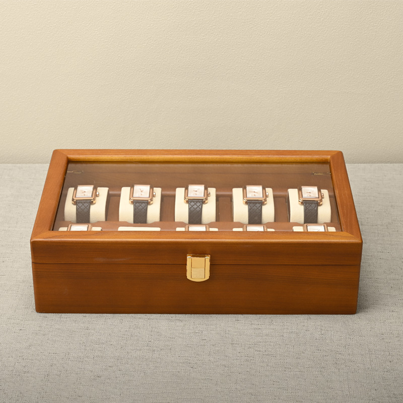 Oirlv 10 Grids Watch Box Woode - Mystery Jewelry Jar Watches recensie en prijs