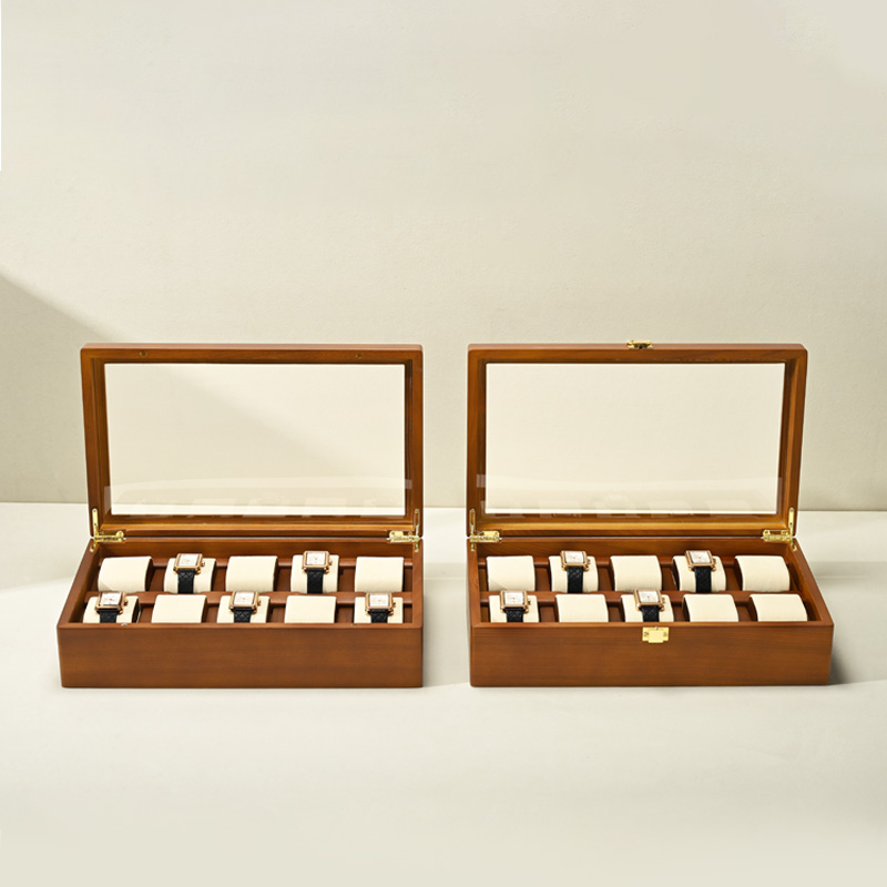 Oirlv 10 Grids Watch Box Woode - Mystery Jewelry Jar Watches recensie en prijs
