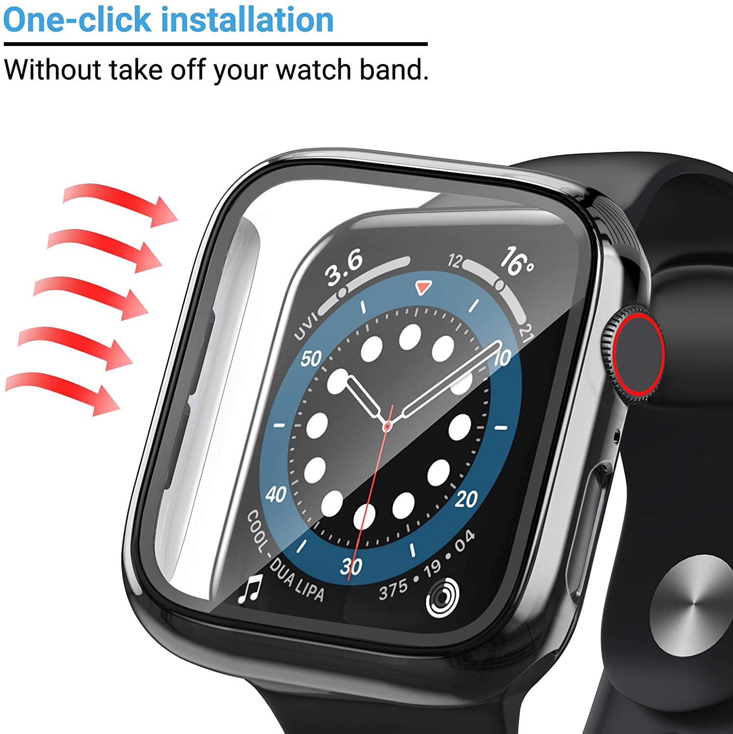 Glass+cover For Apple Watch Ca - Jewelry Smart Watches recensie en prijs