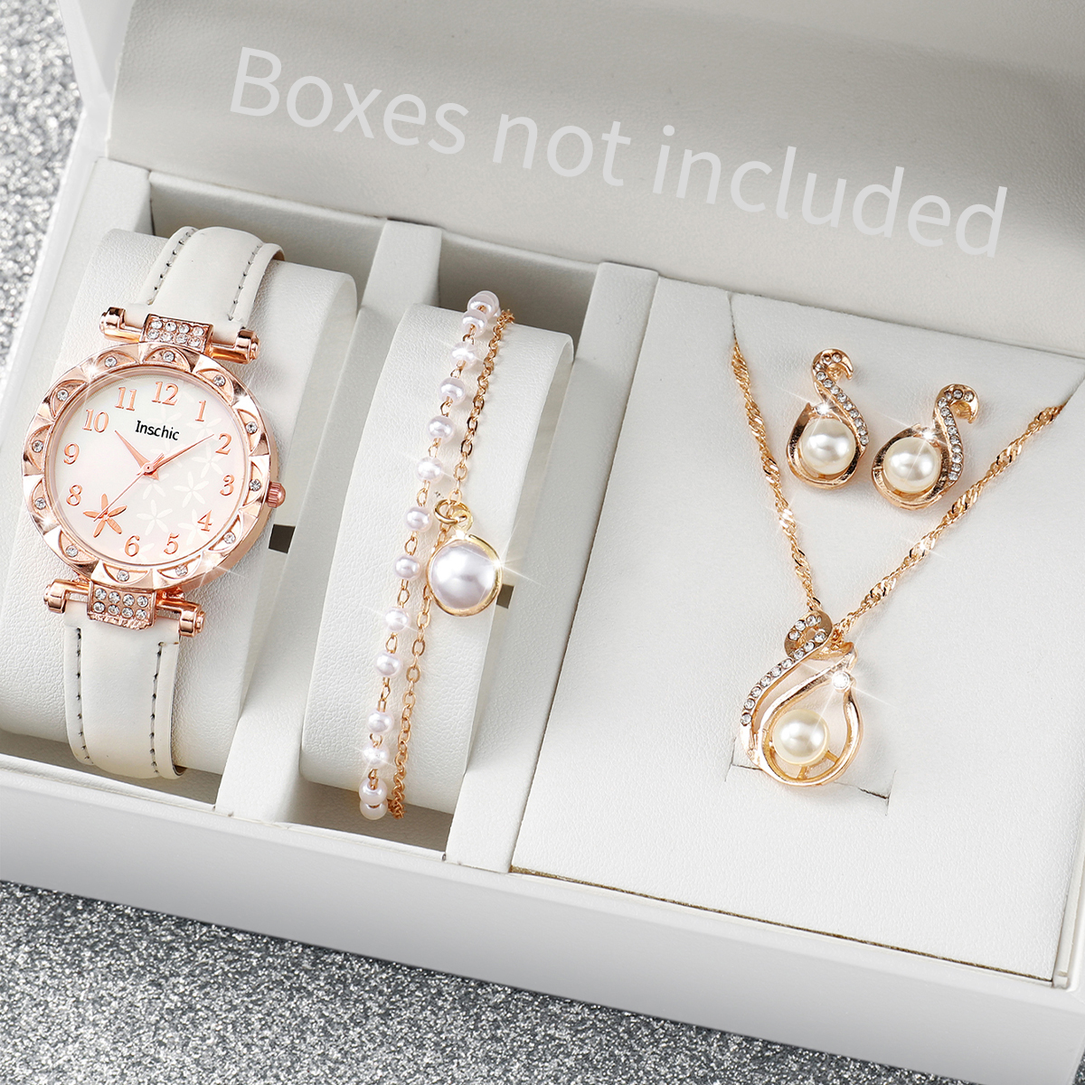 5/6PCS Fashion Rhinestone Wome - Mystery Jewelry Jar Watches recensie en prijs