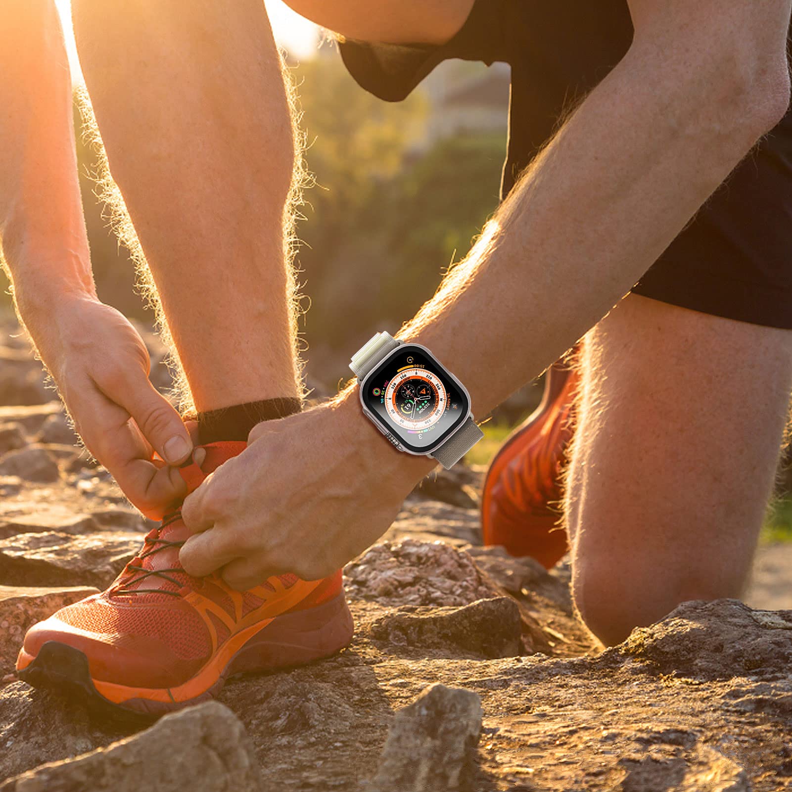 Glass+case For Apple Watch Ult - Jewelry Smart Watches recensie en prijs