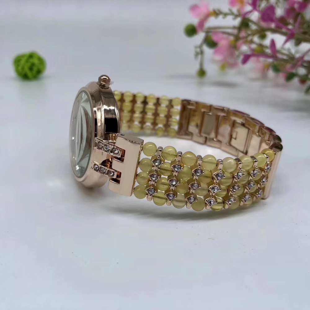 Natural Amber Stone Beads Brac - Fine Jewelry Watches Women recensie en prijs