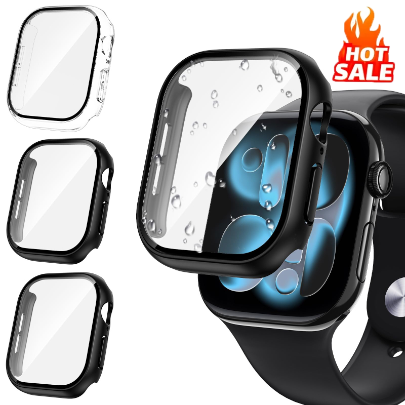 3pcs Glass+Cover For Apple Wat - Jewelry Smart Watches recensie en prijs