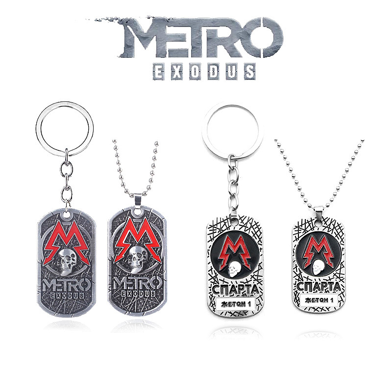 Game Metro Exodus 2033 Keychai - Mens Dog Tag Necklace recensie en prijs