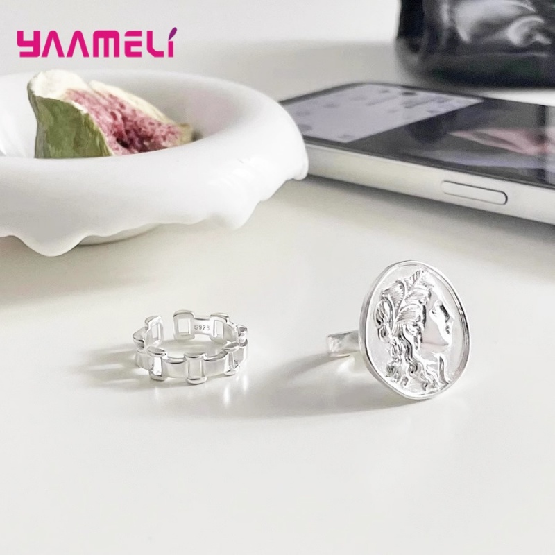 925 Silver  Watch Chain Rings  - Fine Jewelry Watches Women recensie en prijs