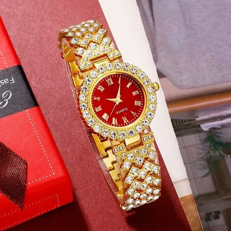 Golden Luxury Watch Women Ring - Mystery Jewelry Jar Watches recensie en prijs