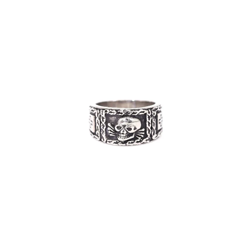 Vintage Stainless Steel Signet - Gothic Skull Ring recensie en prijs