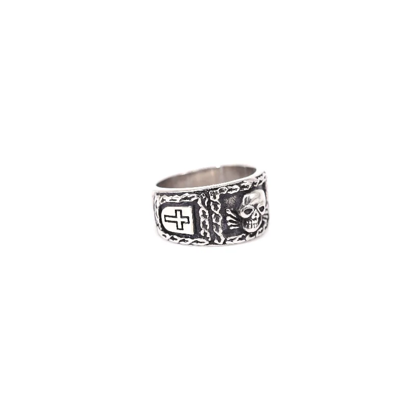 Vintage Stainless Steel Signet - Gothic Skull Ring recensie en prijs