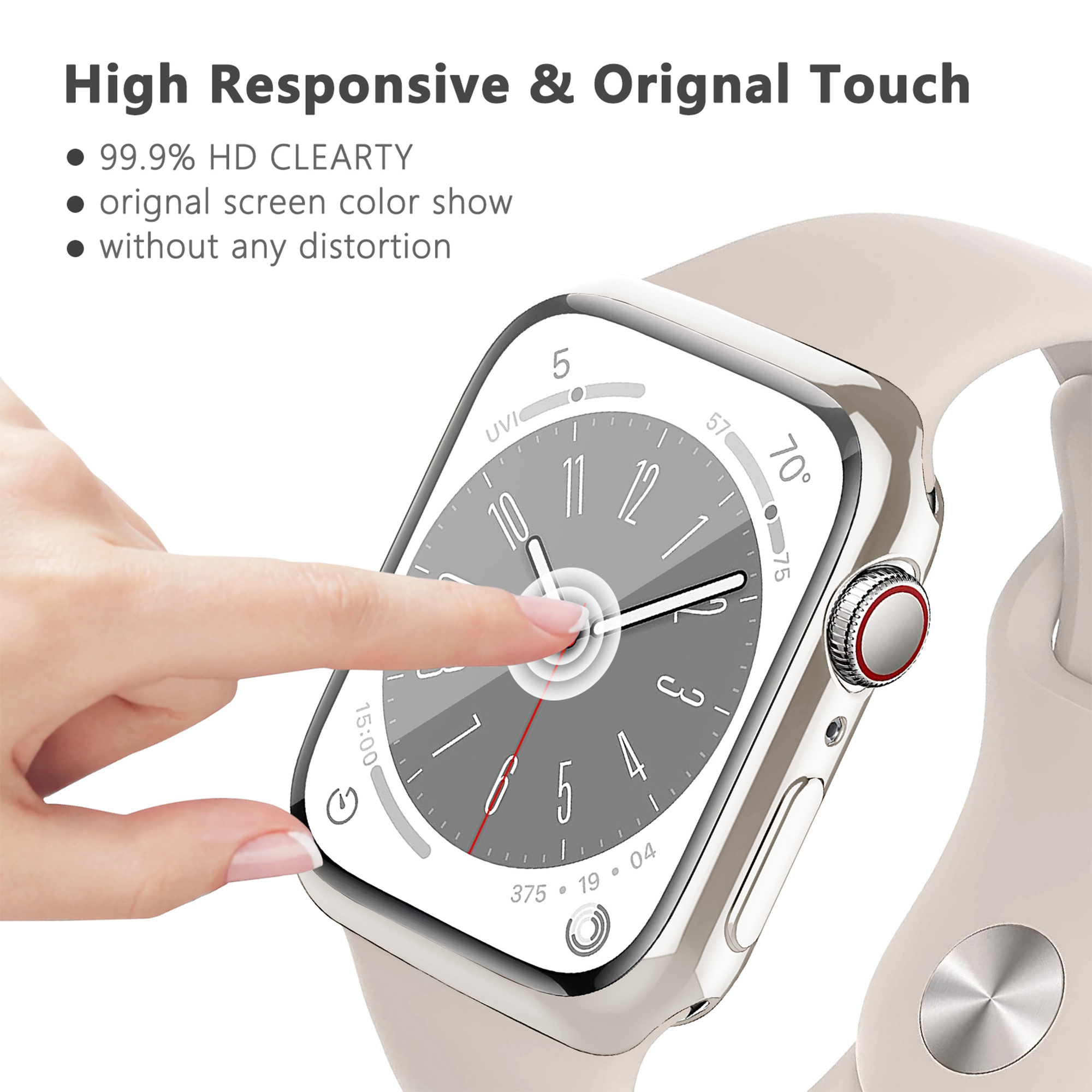 Screen Protector For Apple Wat - Jewelry Smart Watches recensie en prijs