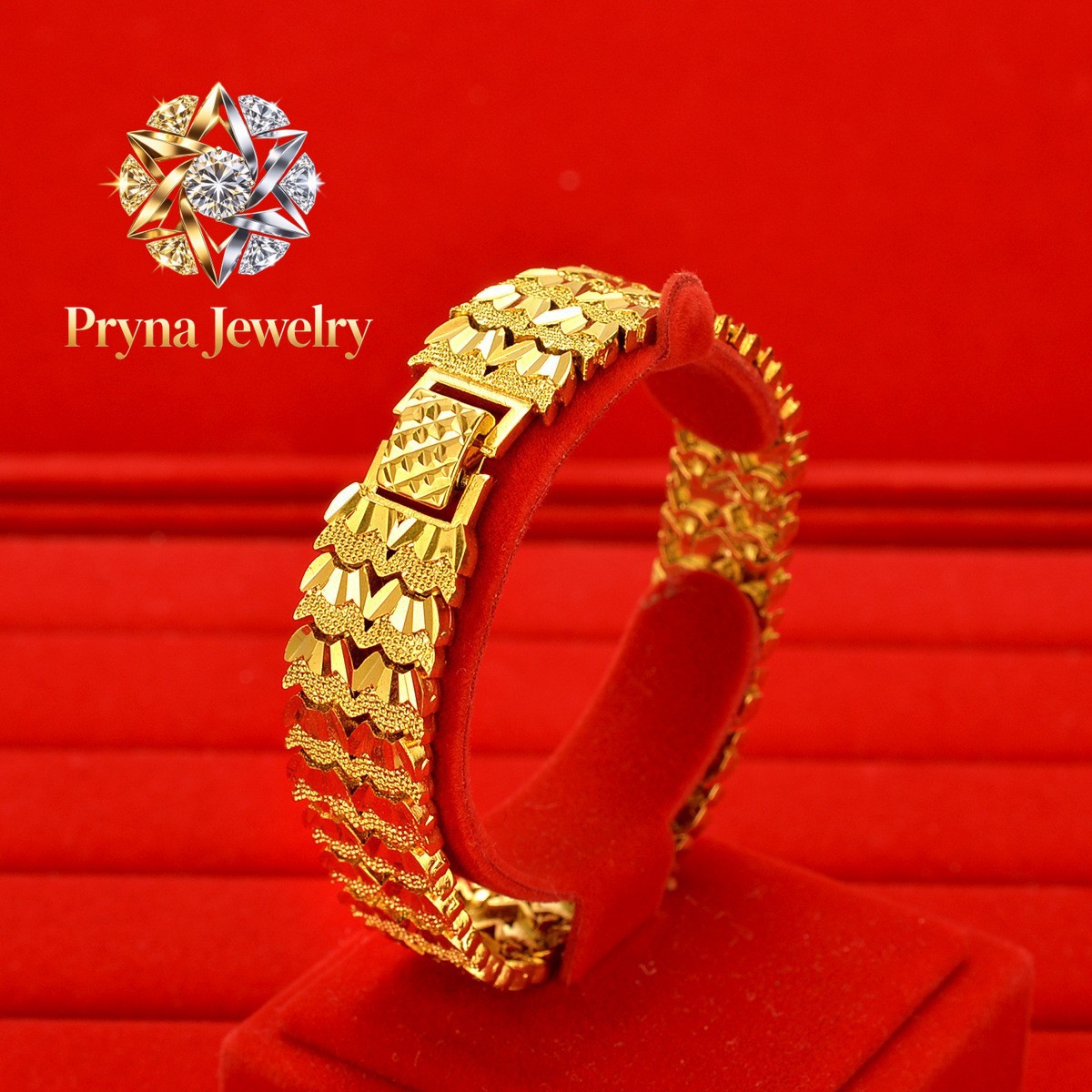 Pryna Jewelry  24K Gold Men's  - Jewelry Watches Brands recensie en prijs