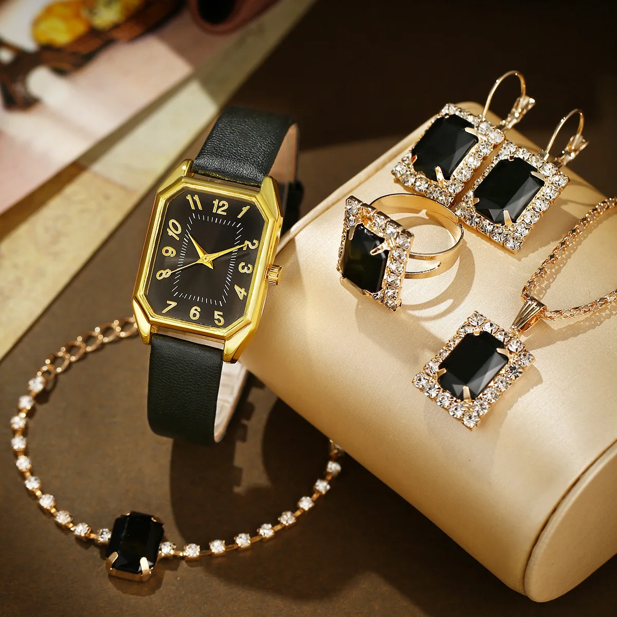 6/5/1PCS Luxury Fashion Square - Jewelry Watches Brands recensie en prijs