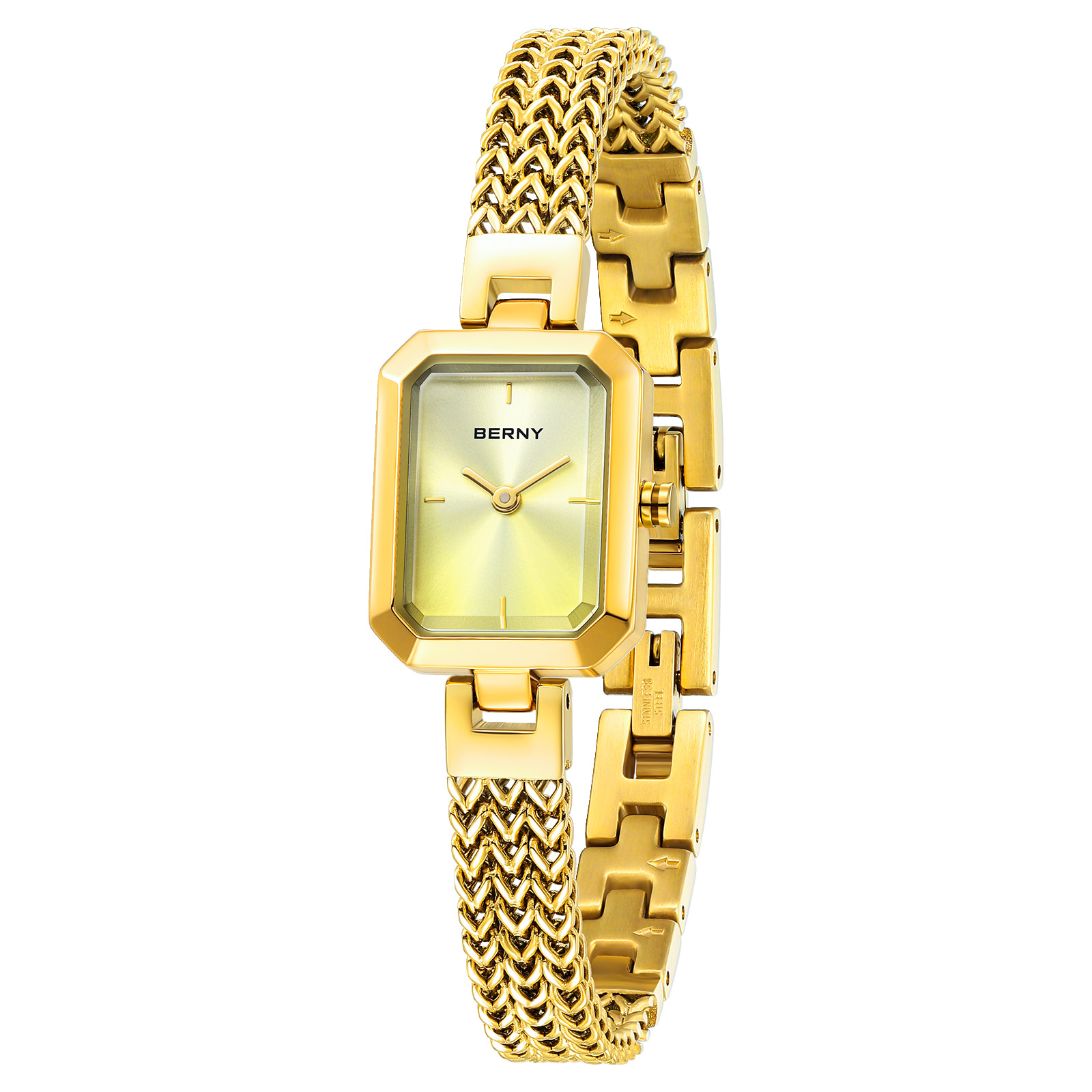 BERNY Gold Watch for Women Min - Mystery Jewelry Jar Watches recensie en prijs
