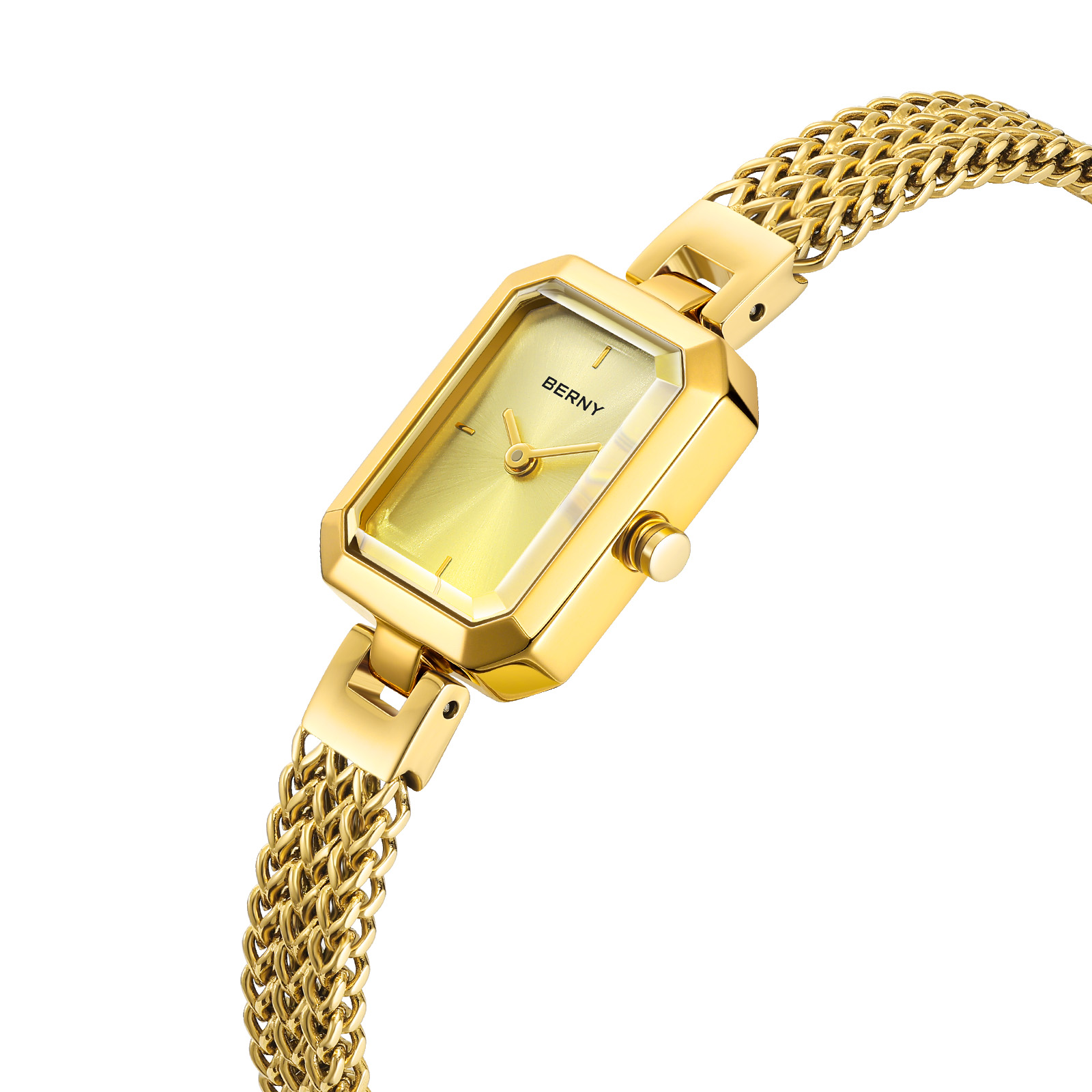 BERNY Gold Watch for Women Min - Mystery Jewelry Jar Watches recensie en prijs