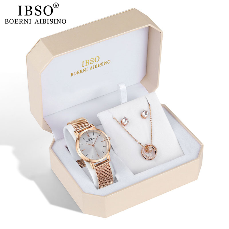 IBSO Brand Women Rose Gold Wat - Jewelry Watches Brands recensie en prijs