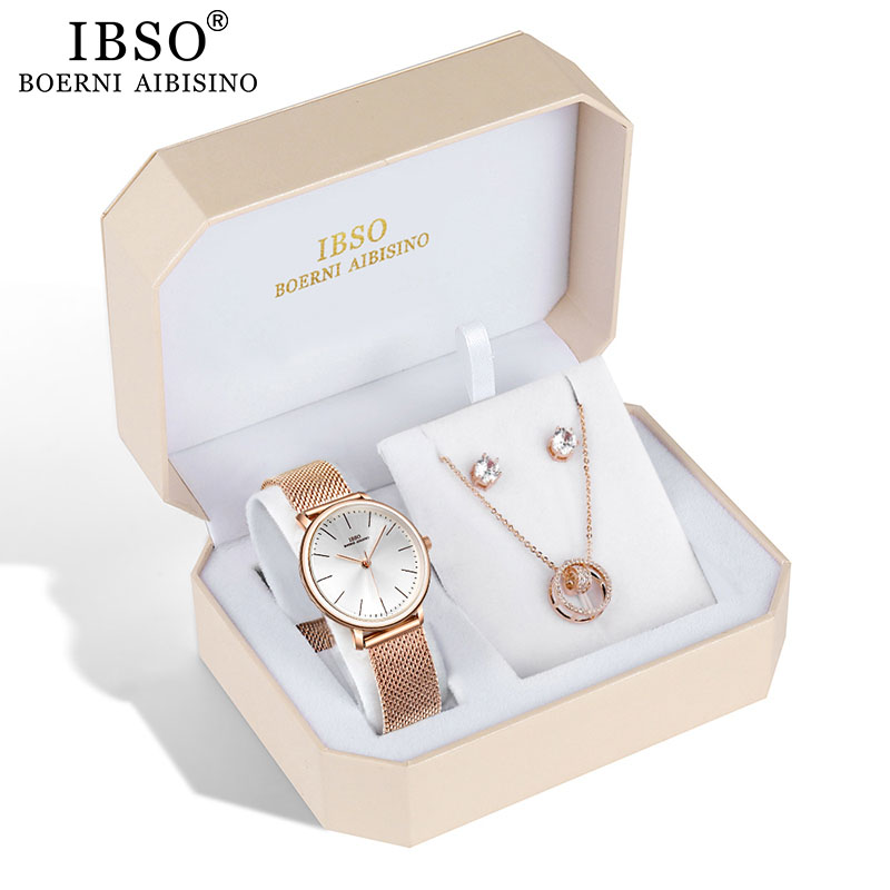 IBSO Brand Women Rose Gold Wat - Jewelry Watches Brands recensie en prijs