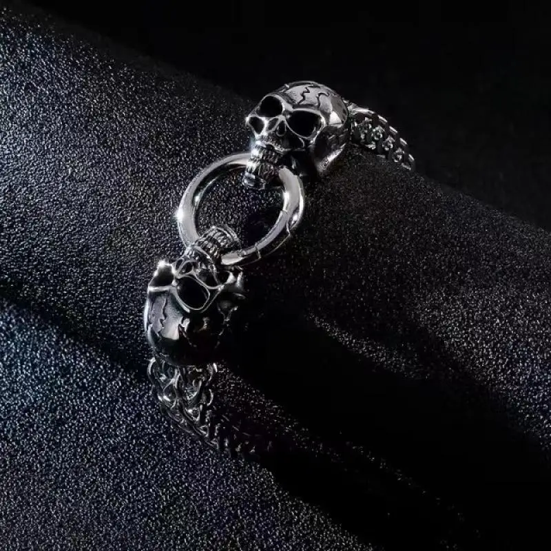 Stainless Steel Gothic Double  - Gothic Skull Ring recensie en prijs