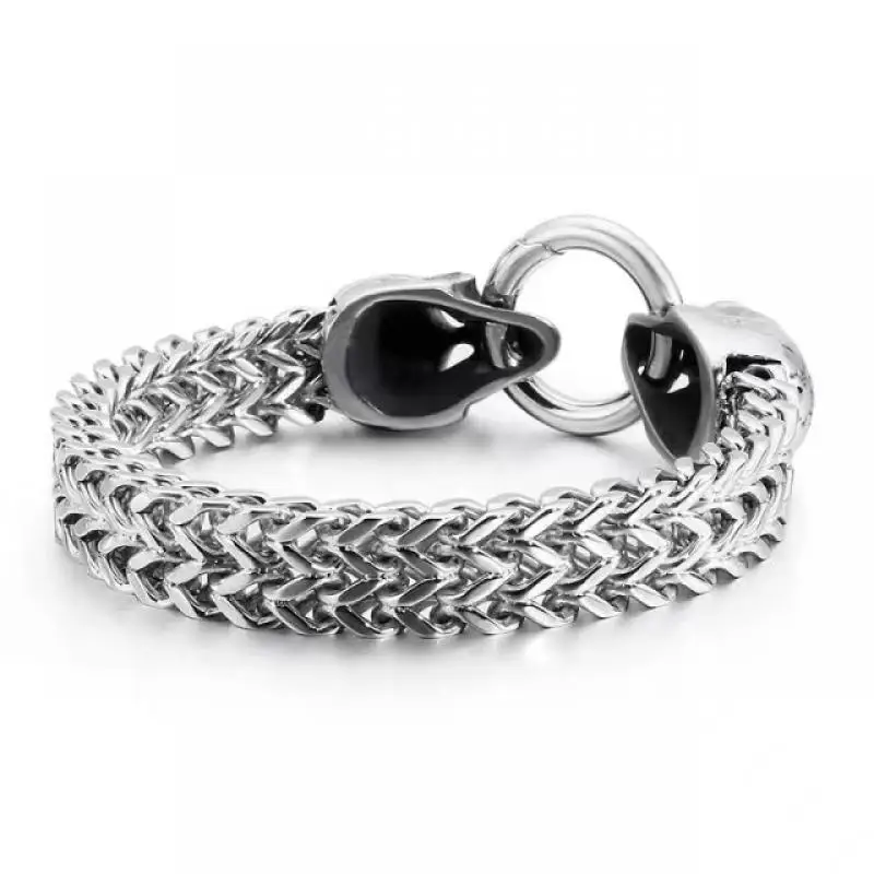 Stainless Steel Gothic Double  - Gothic Skull Ring recensie en prijs