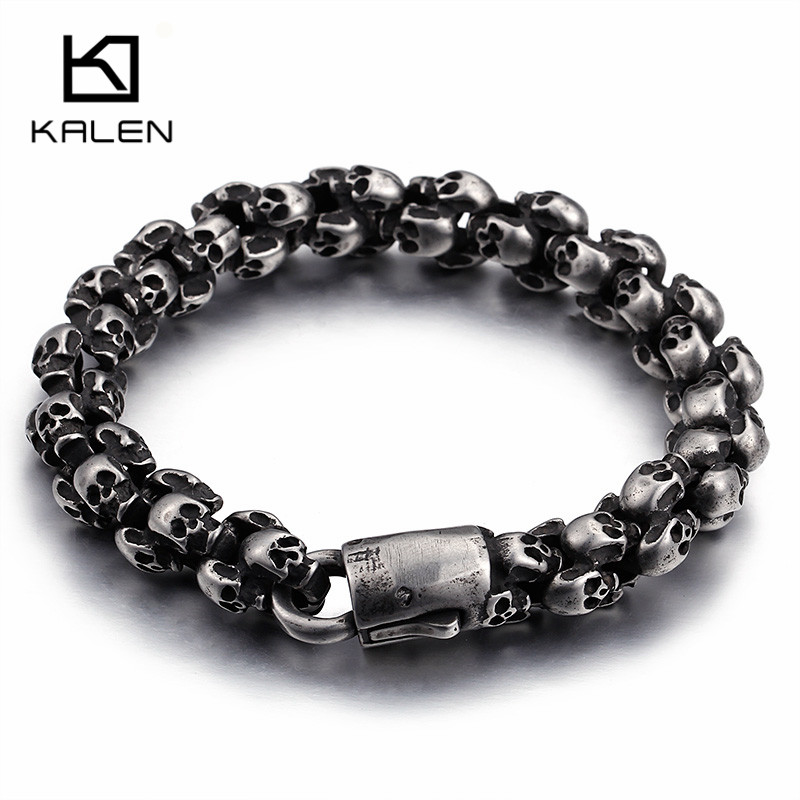 Kalen Punk Long Matte Skull Ne - Gothic Skull Ring recensie en prijs