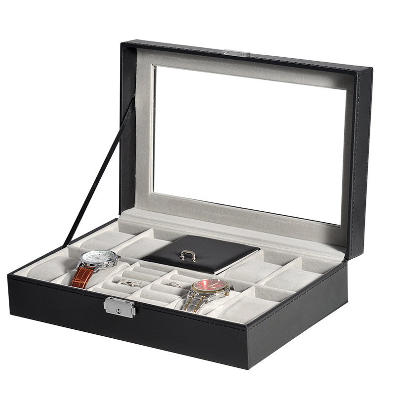 Leather Watch Box Multi-Functi - Jewelry Watches Brands recensie en prijs