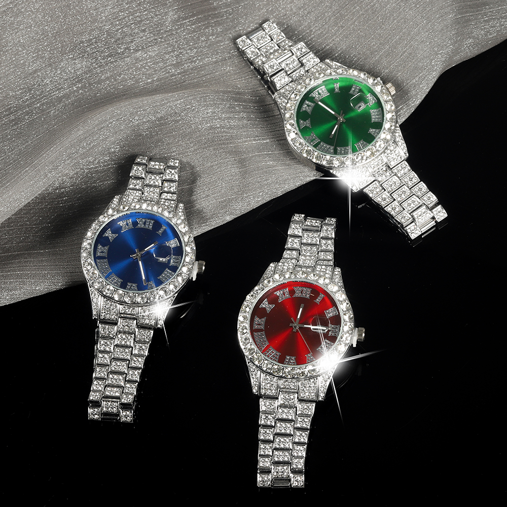 New Punk Men Watch Iced Out Di - Mystery Jewelry Jar Watches recensie en prijs