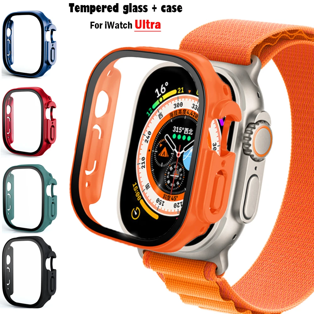 Glass+case For Apple Watch Ult - Jewelry Smart Watches recensie en prijs